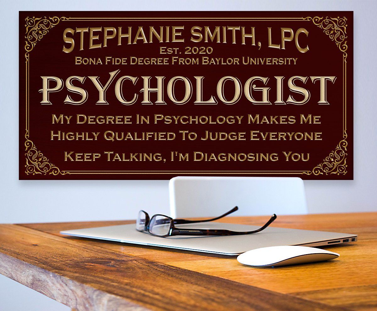 Personalized - Professional Psychologist - Canvas