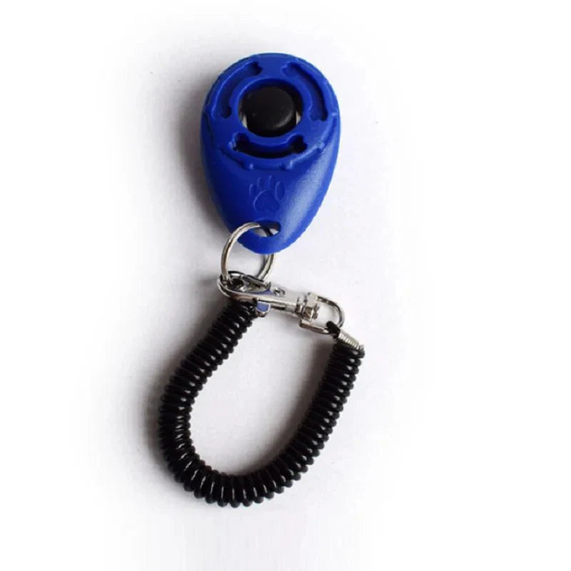 Pet Training Clicker with Adjustable Wrist Strap | Dog and Cat Training Aid