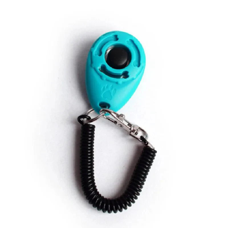 Pet Training Clicker with Adjustable Wrist Strap | Dog and Cat Training Aid