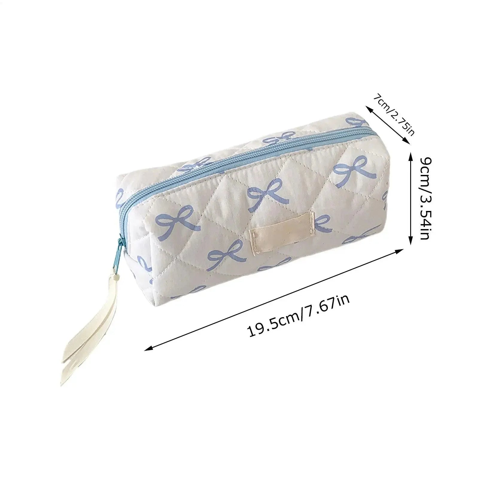 Plush Large Capacity Pencil Case | Cute Aesthetic Stationery Pouch and Cosmetic Organizer