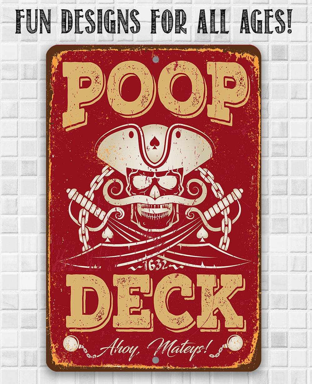 Poop Deck - Metal Sign