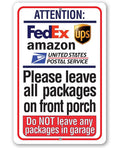 Postal Sign - Metal Sign