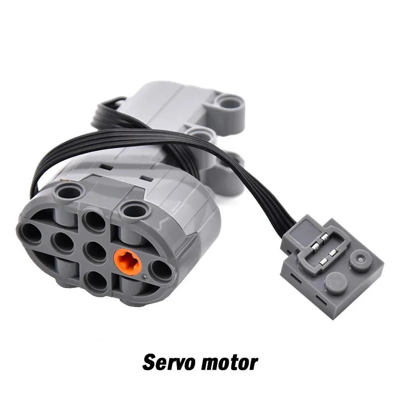 Motor and Electronics Kit | Educational DIY Accessories for Building Block Train