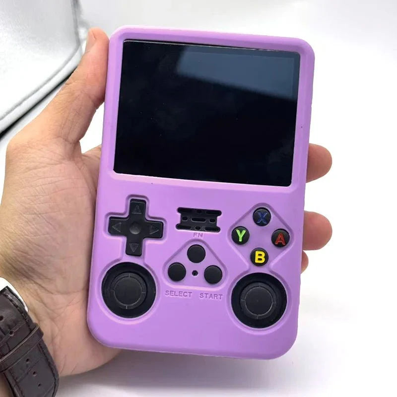 Silicone Case for R36S Handheld Console | 360° Shockproof Soft Shell Cover