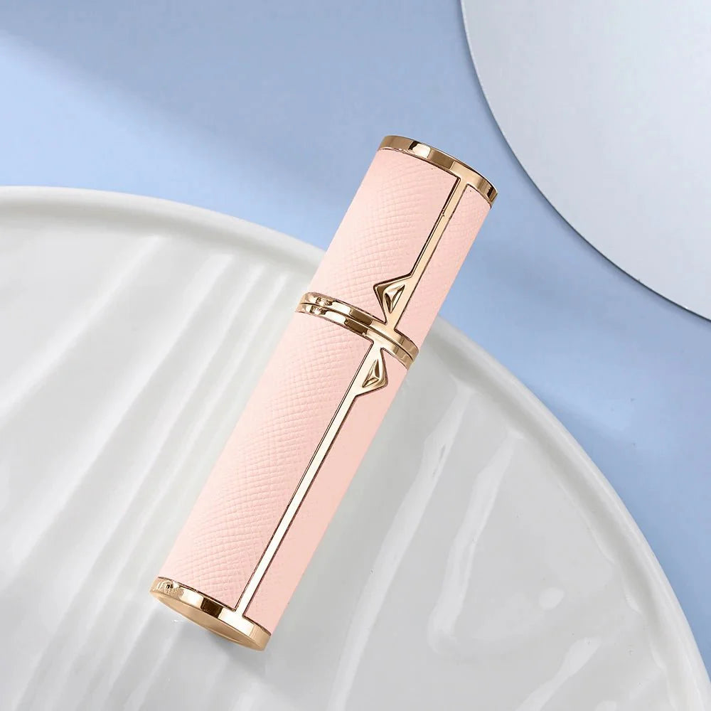 Refillable Perfume Bottle | 5ml Travel Spray Atomizer with PU Leather Case