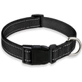 Reflective Nylon Dog Collar | Adjustable Safety Strap for Small and Medium Dogs