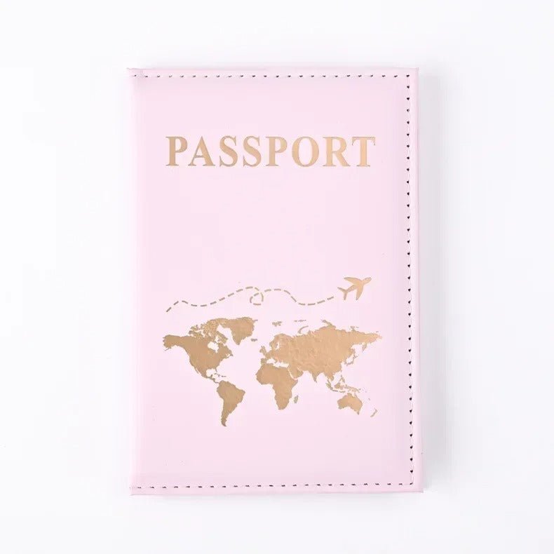 RFID Vintage PU Leather Passport Holder | Multi-Function Travel Wallet