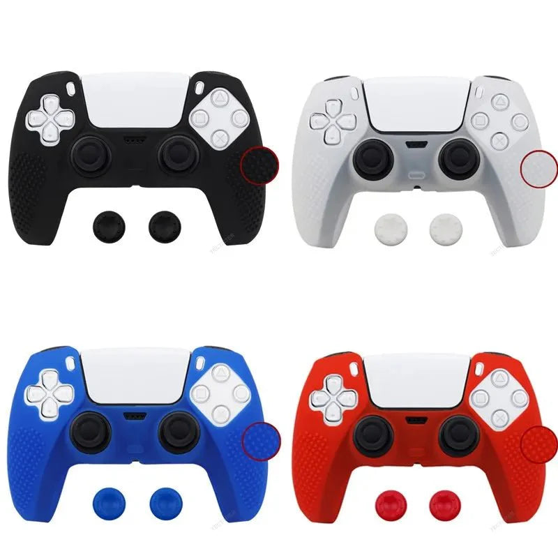 Soft Silicone Controller Cover for PS5 | Anti-Slip Protective Case with Camouflage Design