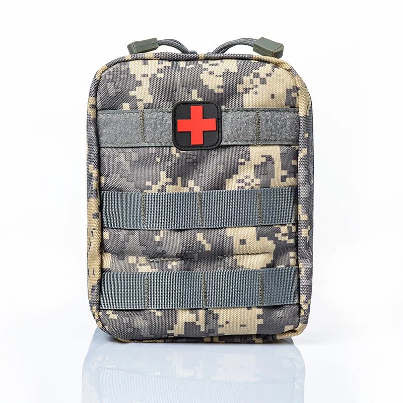Tactical First Aid Kit Bag | Large Outdoor Survival Pouch