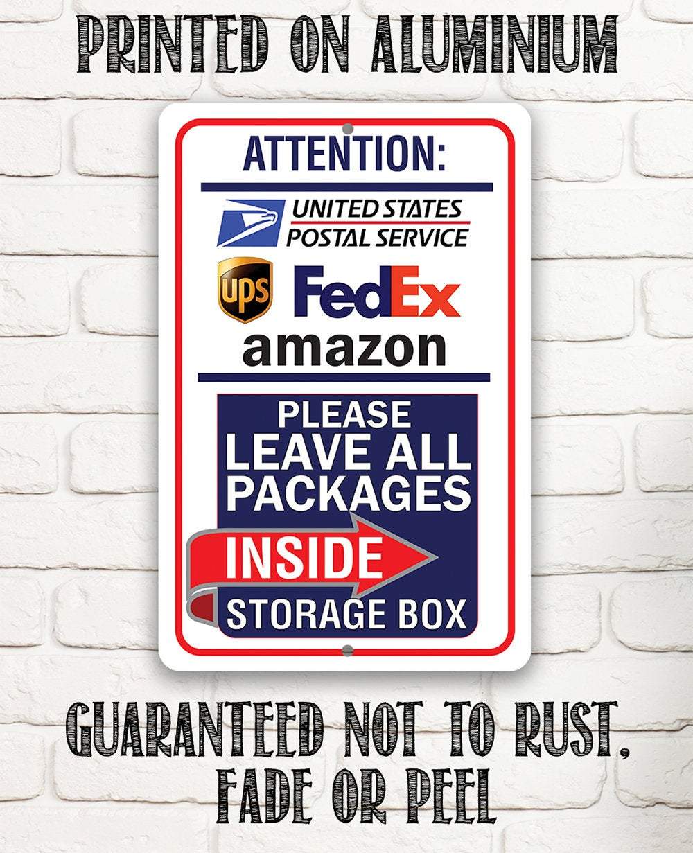 Postal Sign - Metal Sign