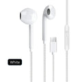 EOENKK Type-C and 3.5mm Wired In-Ear Headphones | Stereo Bass Earbuds with Microphone