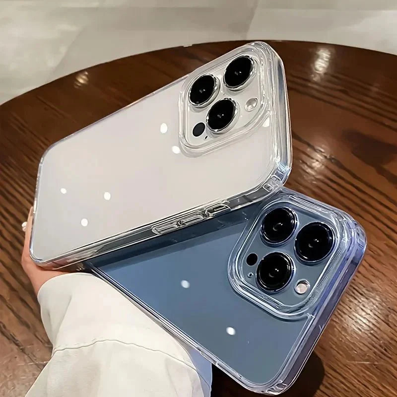 Clear Acrylic Phone Case | Ultra-Thin Transparent Cover for iPhone 16/15/14/13/12/11 Series