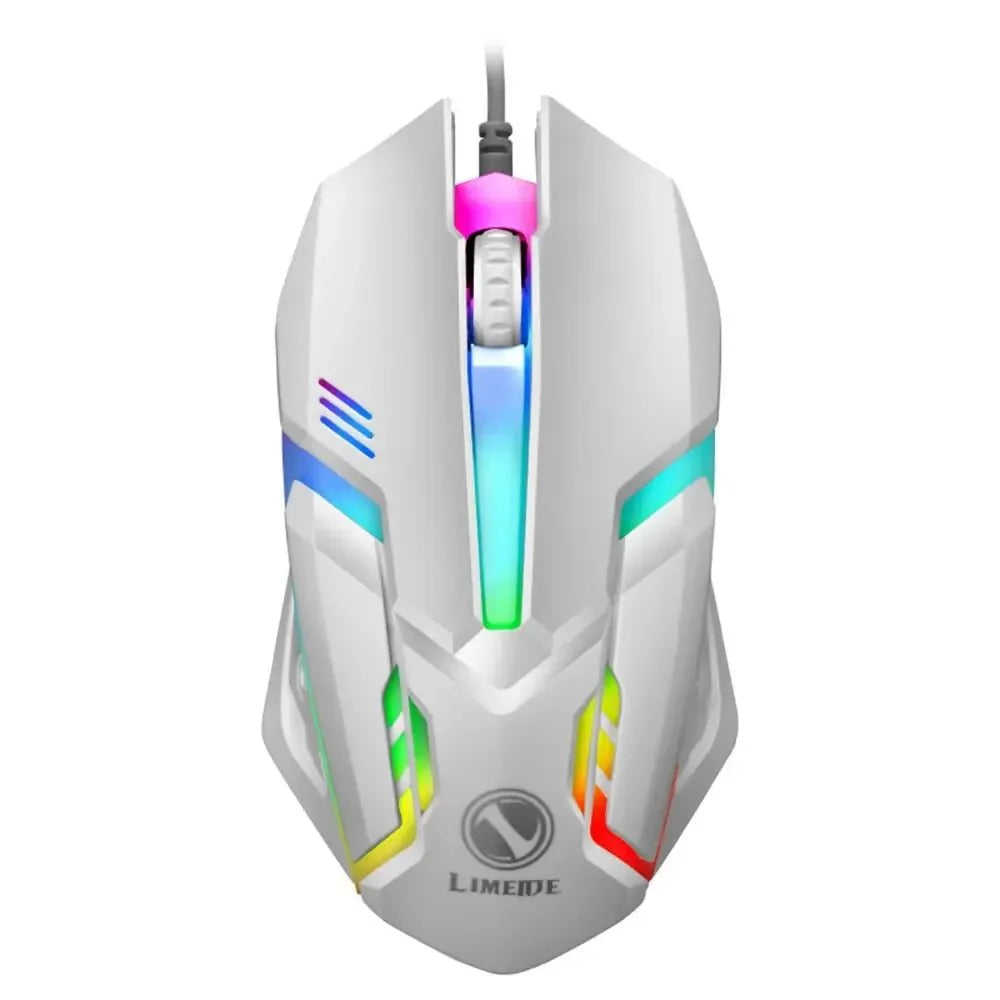 USB Wired RGB Gaming Mouse | Silent E-Sports Office and Laptop Mouse