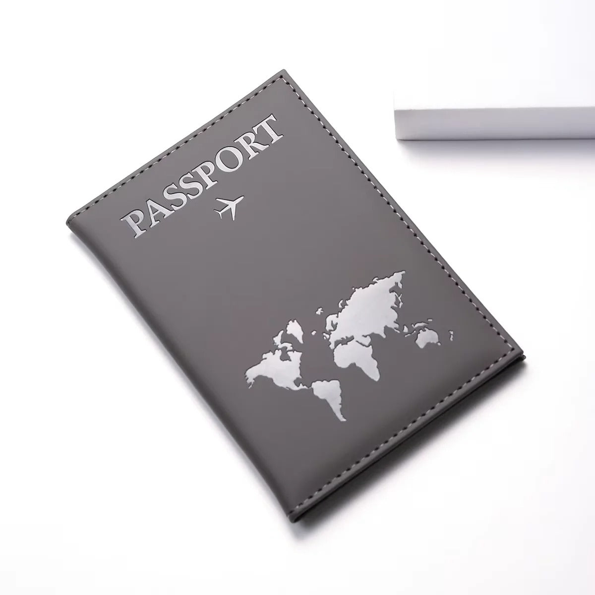 RFID Vintage PU Leather Passport Holder | Multi-Function Travel Wallet