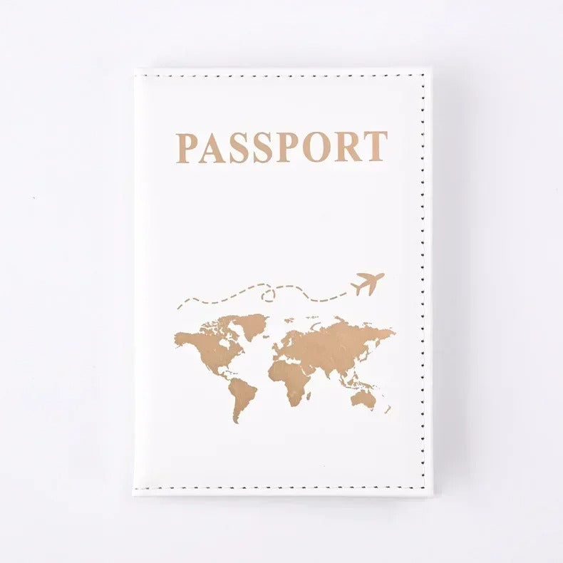 RFID Vintage PU Leather Passport Holder | Multi-Function Travel Wallet