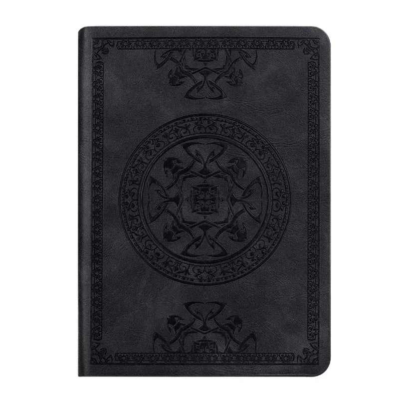 Vintage Leather Notebook | A6 Portable Diary and Journal for Daily Writing