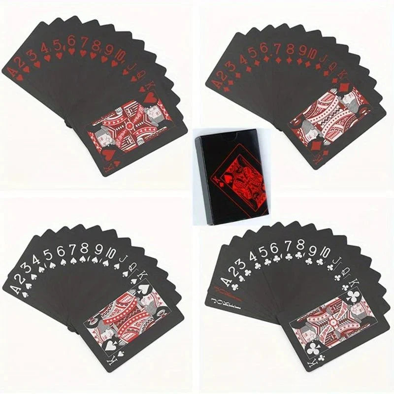 Waterproof PVC Poker Cards | Durable Deck for Game Nights