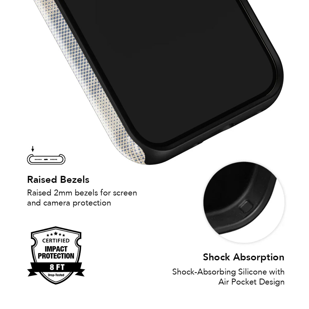 Oatmilk | Beige Flannel Minimalist iPhone Case
