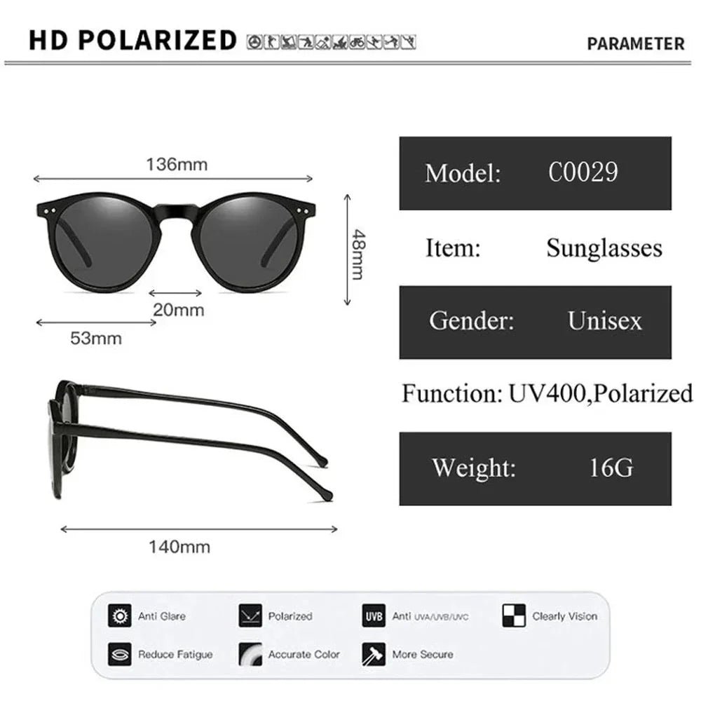 Women's Polarized Cat Eye Sunglasses | UV Protection with Stylish Design