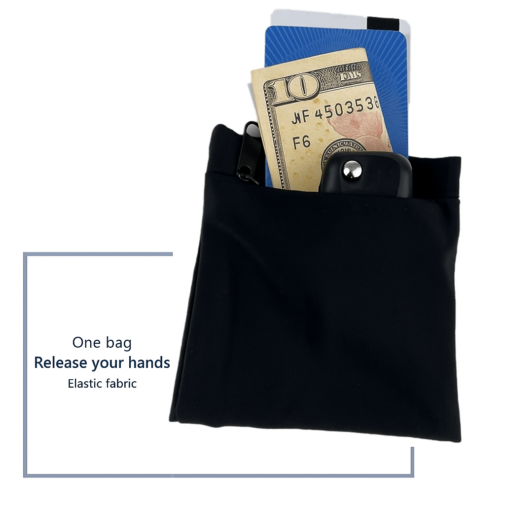 Wrist Arm Bag | Lightweight Nylon Running and Cycling Strap for Secure Storage